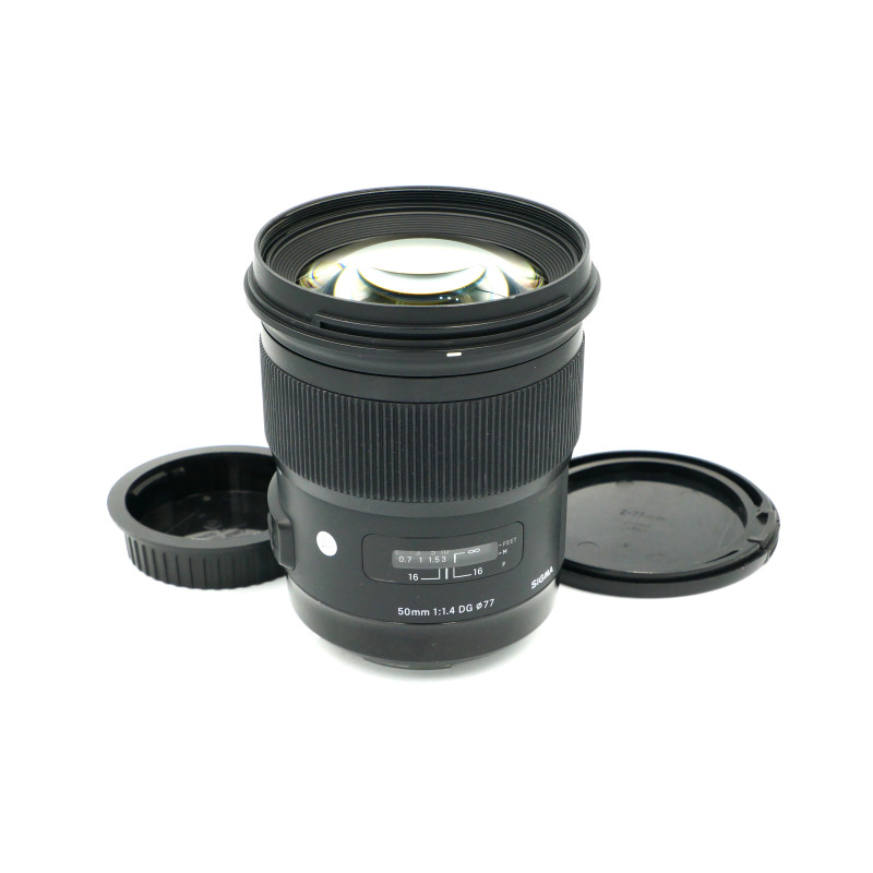 Objetivo Sigma DG HSM Art 50 mm f1.4 (Montura Canon EF)- Artículo segunda mano