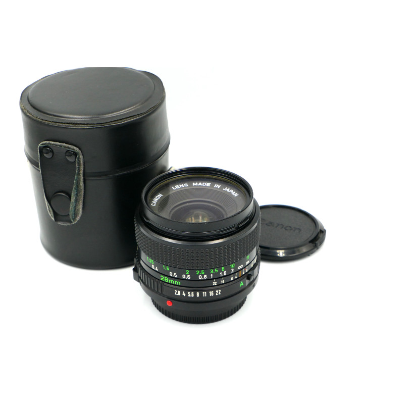 Objetivo Canon FD 28mm 2.8