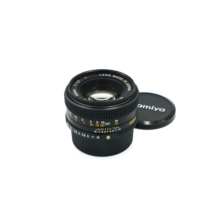 Objetivo Mamiya Sekor E 50mm f1.7 - Artículo segunda mano