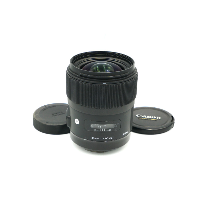 Objetivo Sigma 35mm f1.4 (Canon EF) - Artículo segunda mano