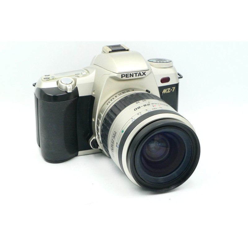 Cámara analógica Pentax MZ-7 con 28-80mm f3.6-5.6  - Artículo segunda mano