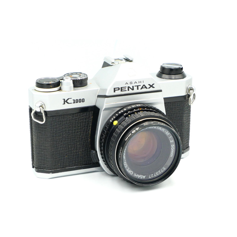 Cámara SLR Pentax K1000 con SMC 50mm 2.8 - Artículo Segunda mano