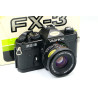 Cámara SLR Yashica FX-3 con caja y visor 90º- Artículo segunda mano