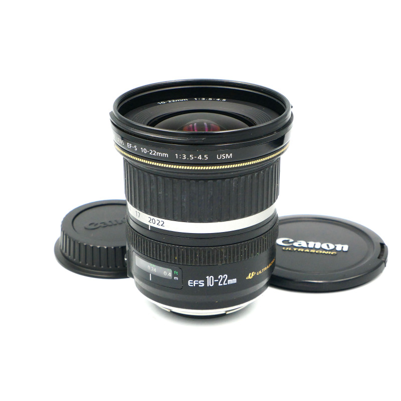 Objetivo Canon EFS 10-22mm 3.5-4.5 USM - Artículo segunda mano