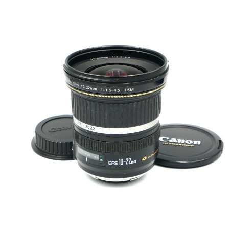Objetivo Canon EFS 10-22mm 3.5-4.5 USM - Artículo segunda mano
