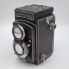 Cámara TLR Rolleicord con objetivo Xenar 75mm f/3.5