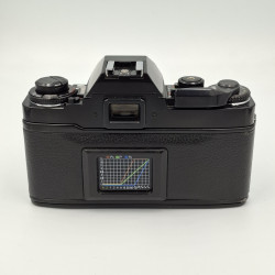 Cámara SLR Ricoh XR-P con objetivo Rikenon 50mm f/1.7 (1984)