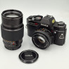 Kit Konica Autoreflex TC con objetivos Hexanon 50mm y 135mm - Artículo segunda mano