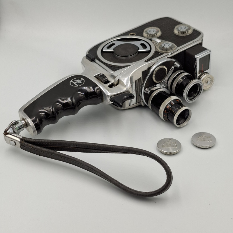 Cámara de cine Bolex Paillard D8L con objetivos Yvar - Artículo segunda mano