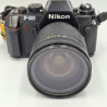 Cámara SLR Nikon F-301 con objetivo Tamron 28-200mm - Artículo segunda mano