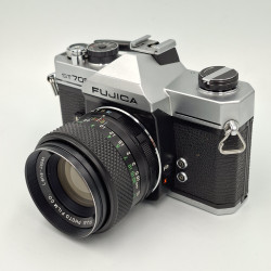 Kit completo Fujica ST705 con 3 objetivos y flash