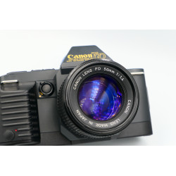 Cámara SLR Canon T70 con Canon FD 50mm 1.4 - Artículo segunda mano