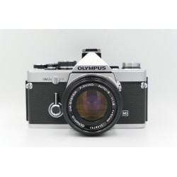 Cámara SLR Olympus OM-2 N + Zuiko Auto-S 50mm 1.8