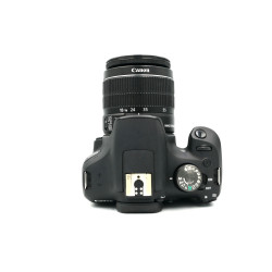 Cámara Canon EOS 2000D + Canon EF-S 18-55mm f3.5-5.6 - Artículo segunda mano
