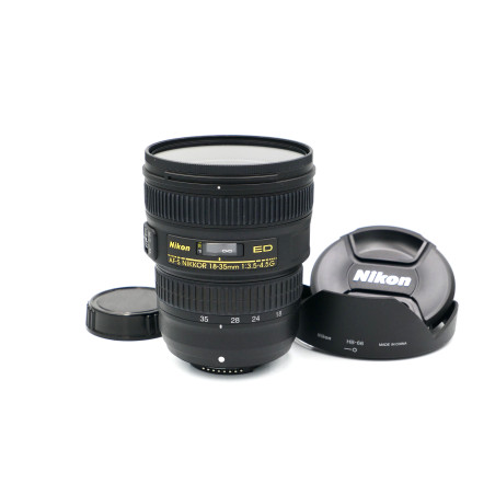 Objetivo Nikkor AF-S G 18-35mm f3.5-4.5 - Artículo segunda mano